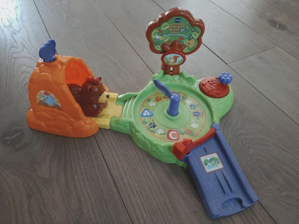 VTech Zoef Zoef Dieren Avonturenbos, Ophalen of Verzenden, Zo goed als nieuw, Met geluid