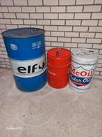3x lege olie vaten, Tuin en Terras, Vuurkorven, Ophalen, Gebruikt
