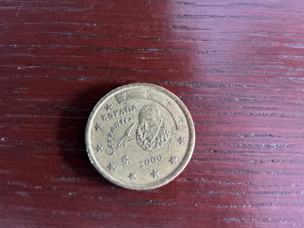 Spaanse 50 Eurocent 2000, Postzegels en Munten, Munten | Europa | Euromunten, Ophalen, Spanje, 50 cent