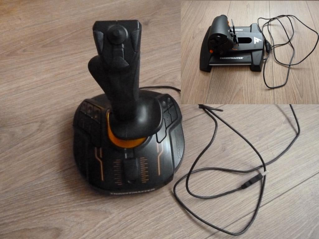 TRUSTMASTER T16000M FCS HOTAS flightcontrol system, Ophalen, Gebruikt, Thrustmaster