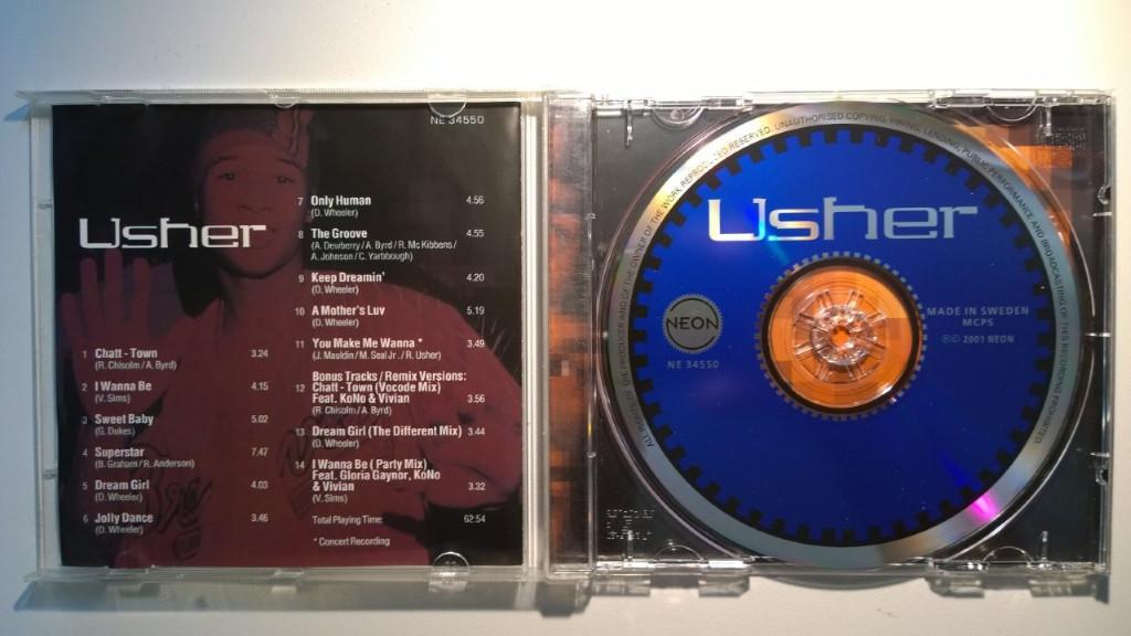 Usher - Usher, Ophalen of Verzenden, 1985 tot 2000, Zo goed als nieuw