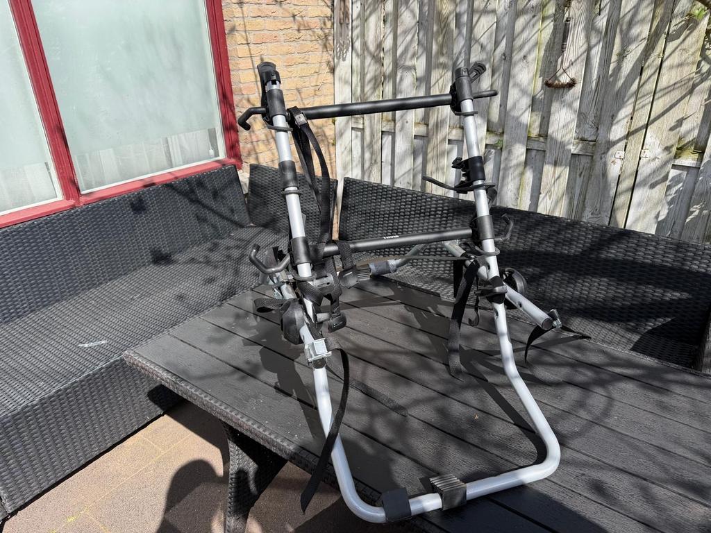 Thule fietsendrager voor 2 fietsen, Auto diversen, Dakdragers, Ophalen, Gebruikt