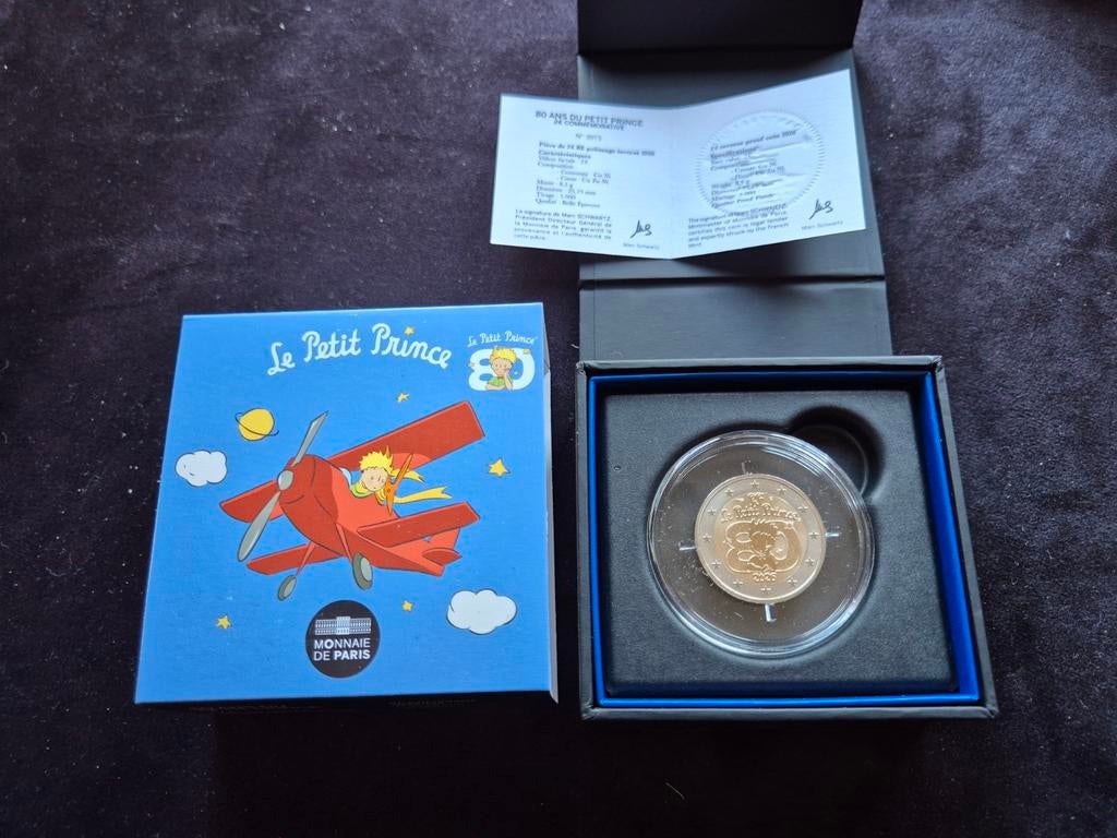 2 euro Frankrijk 2026 Le Petit Prince Reverse Proof, Verzenden, Frankrijk, 2 euro