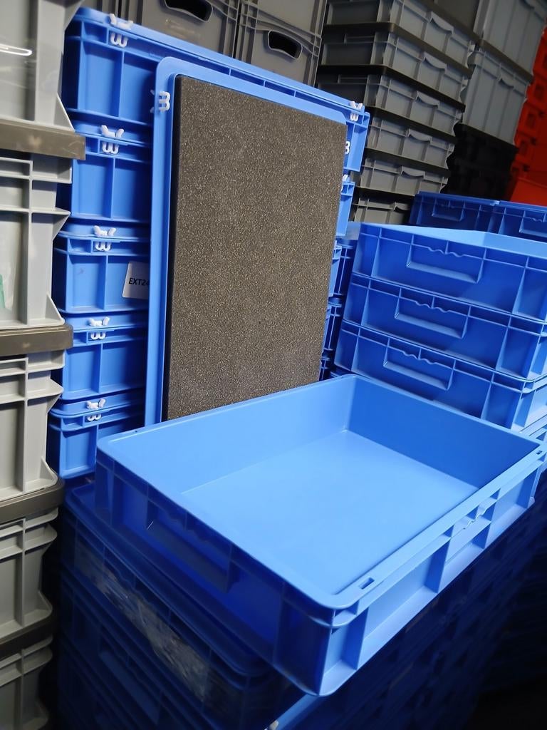 Nette dichte bakken 60x40x13cm met losse deksel, Ophalen of Verzenden, 100 cm of meer, 60 cm of meer, Minder dan 35 cm