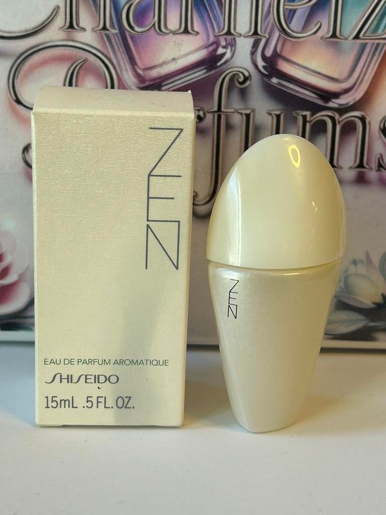 Shiseido - zen (2000) 15ml edp miniature, Ophalen of Verzenden, Nieuw, Miniatuur, Gevuld