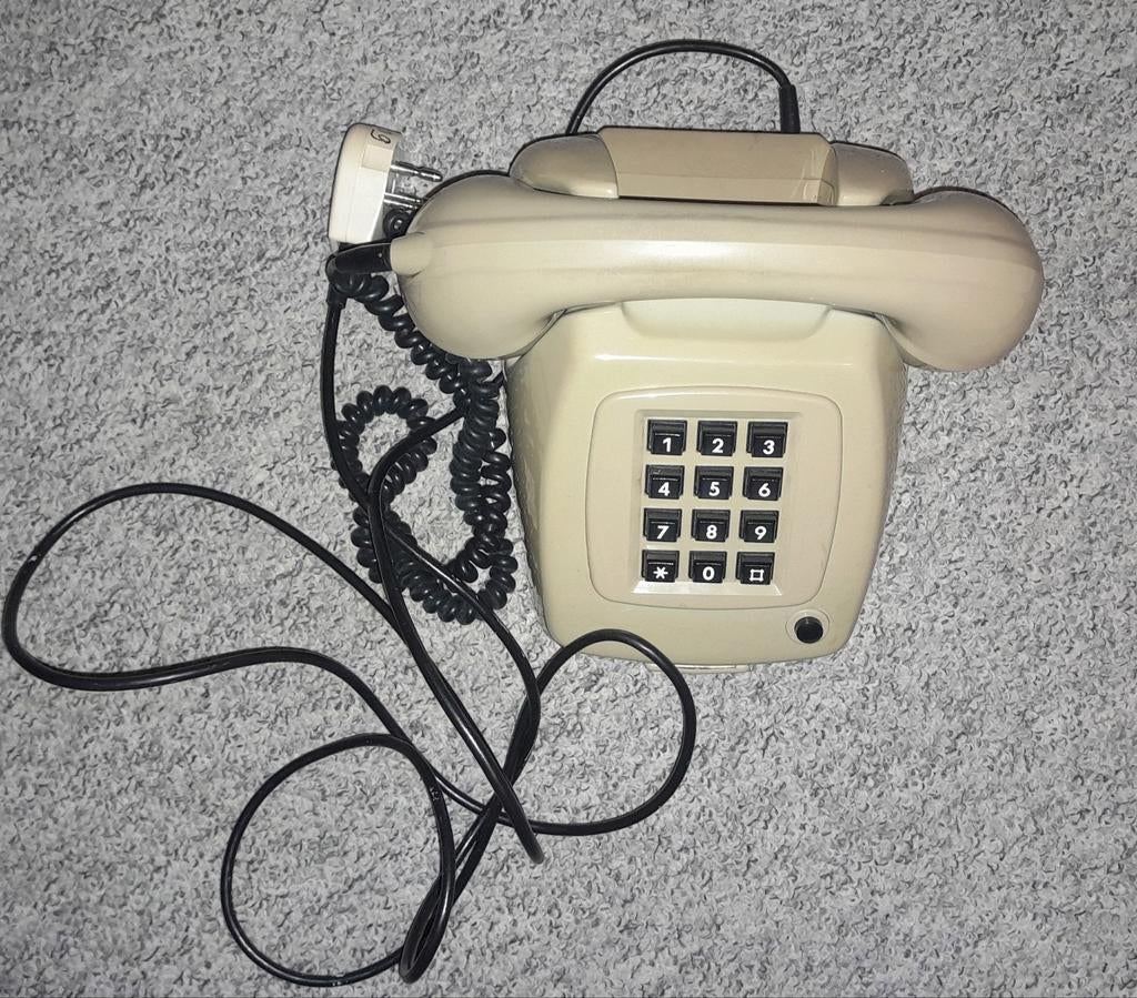PTT T65 telefoon vintage, Telecommunicatie, Ophalen of Verzenden, Gebruikt, 1 handset