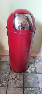 Metalen prullenbak 30 liter, Huis en Inrichting, Woonaccessoires | Prullenbakken, Ophalen, 50 tot 75 cm, Metaal, 20 tot 30 liter