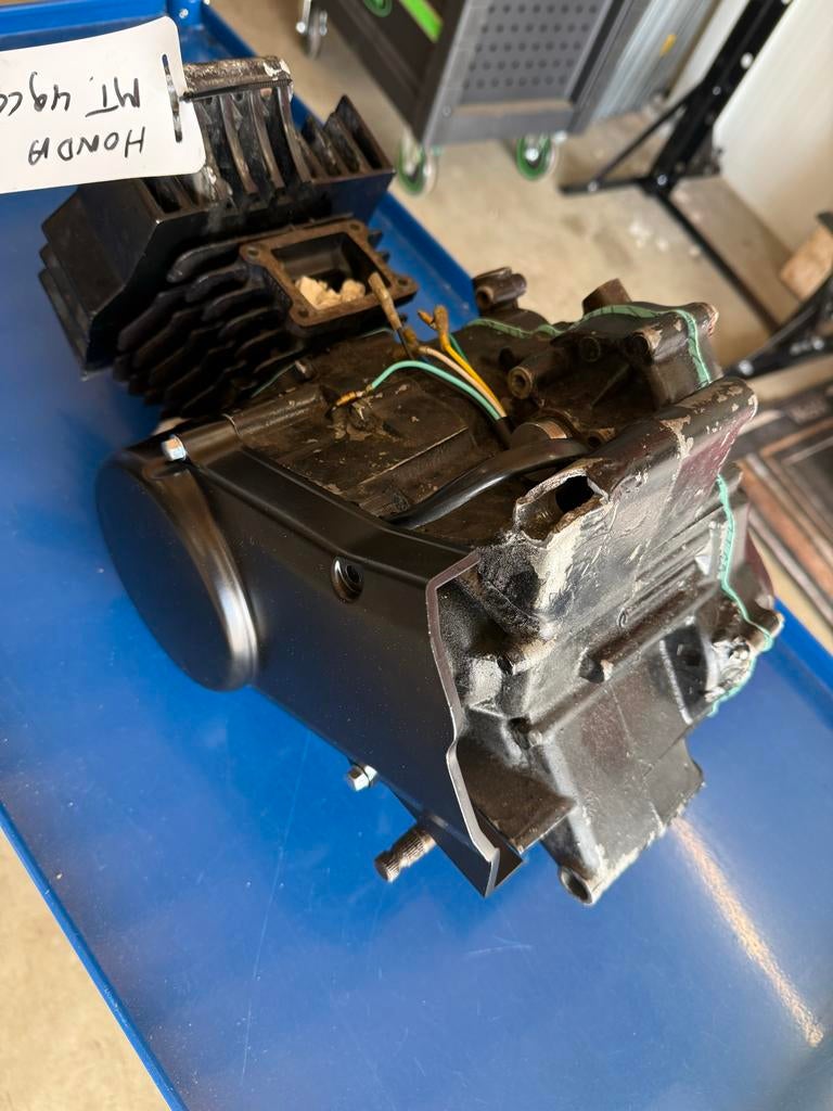 Honda MT blok met 49cc cilinder, Ophalen of Verzenden, Gebruikt, Blok