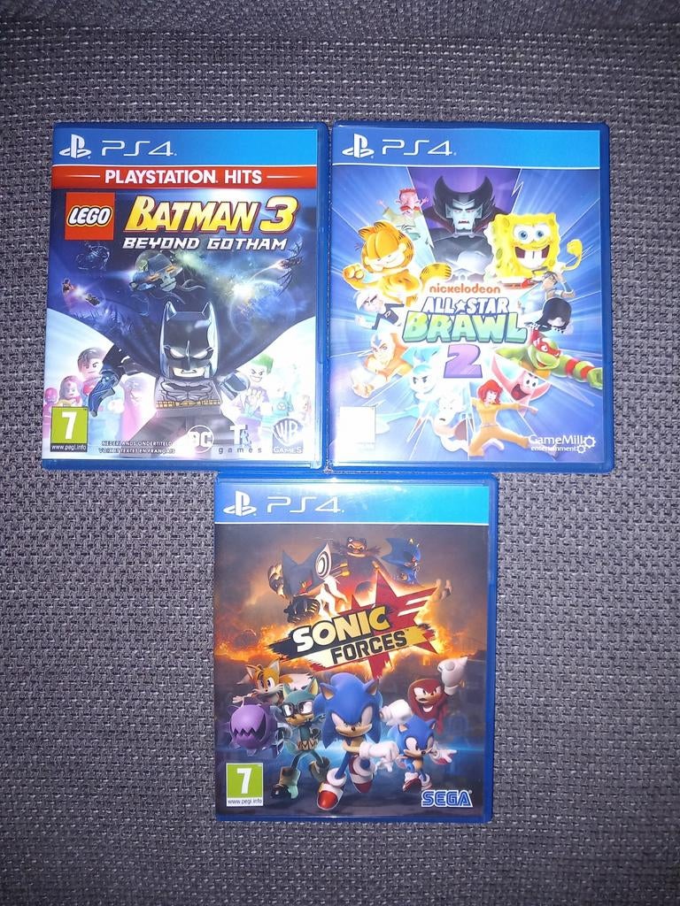 3 ps 4 games, Avontuur en Actie, 1 speler, Ophalen of Verzenden, Zo goed als nieuw