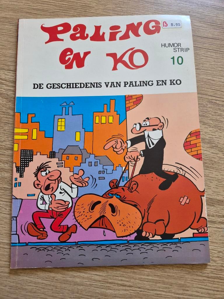Paling en Ko - De Geschiedenis van Paling en Ko, Eén stripboek, Ophalen of Verzenden, Gelezen