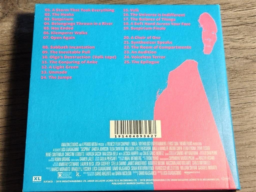 Thom Yorke ‎– Suspiria [2 CD Digisleeve], Ophalen of Verzenden, Zo goed als nieuw