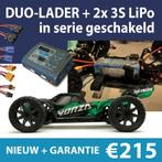 AANBIEDING LiPo + lader voor HPI Vorza 6S nieuw €215,-, Hobby en Vrije tijd, Modelbouw | Radiografisch | Auto's, Ophalen of Verzenden