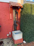 Antieke hand waterpomp met wasbak – Sierpomp voor tuin, Ophalen, Zo goed als nieuw, Handmatig, Overige typen