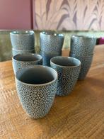 9 delige set mokken, Huis en Inrichting, Ophalen of Verzenden, Zo goed als nieuw, Overige stijlen, Kop(pen) en/of Schotel(s)