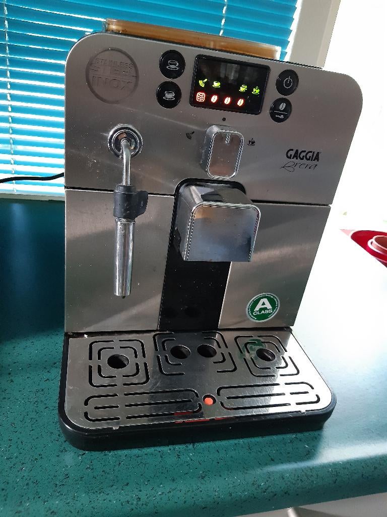 Gaggia Brera koffiemachine, Witgoed en Apparatuur, Koffiezetapparaten, Gebruikt, Koffiemachine, 2 tot 4 kopjes, Koffiebonen