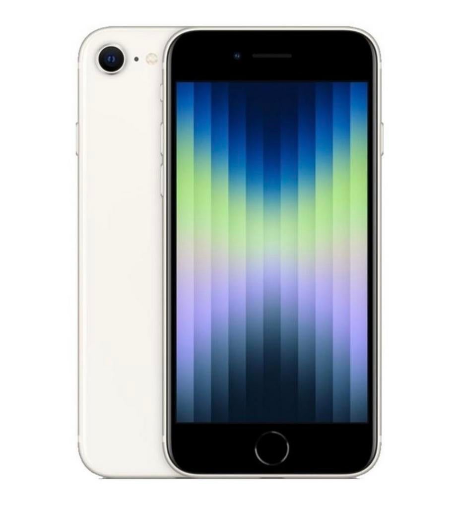 iPhone SE 128 gb wit 3de generatie, Telecommunicatie, Mobiele telefoons | Apple iPhone, Ophalen, Wit, Zonder abonnement, IPhone SE (2022)