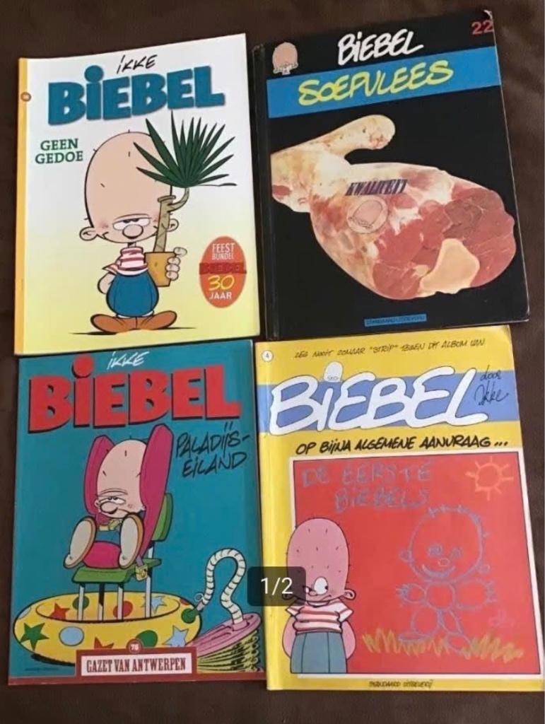 4 delen Biebel door Marc Legendre, Meerdere stripboeken, Ophalen of Verzenden, Gelezen