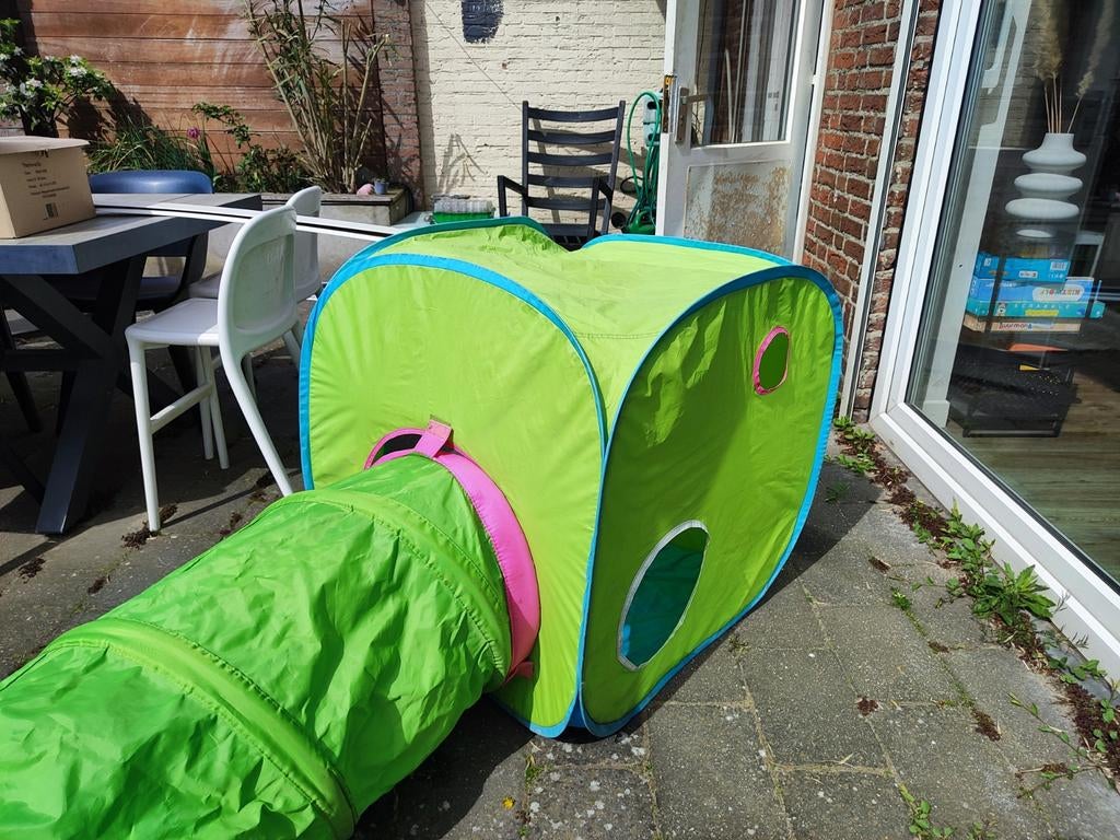 Ikea Busa tunnel en tent, Ophalen, Zo goed als nieuw, Overige materialen