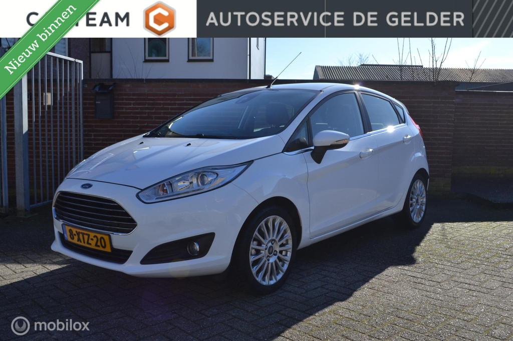 Ford Fiesta 1.0 EcoBoost Titanium, Auto's, Voorwielaandrijving, Euro 5, 101 pk, Origineel Nederlands
