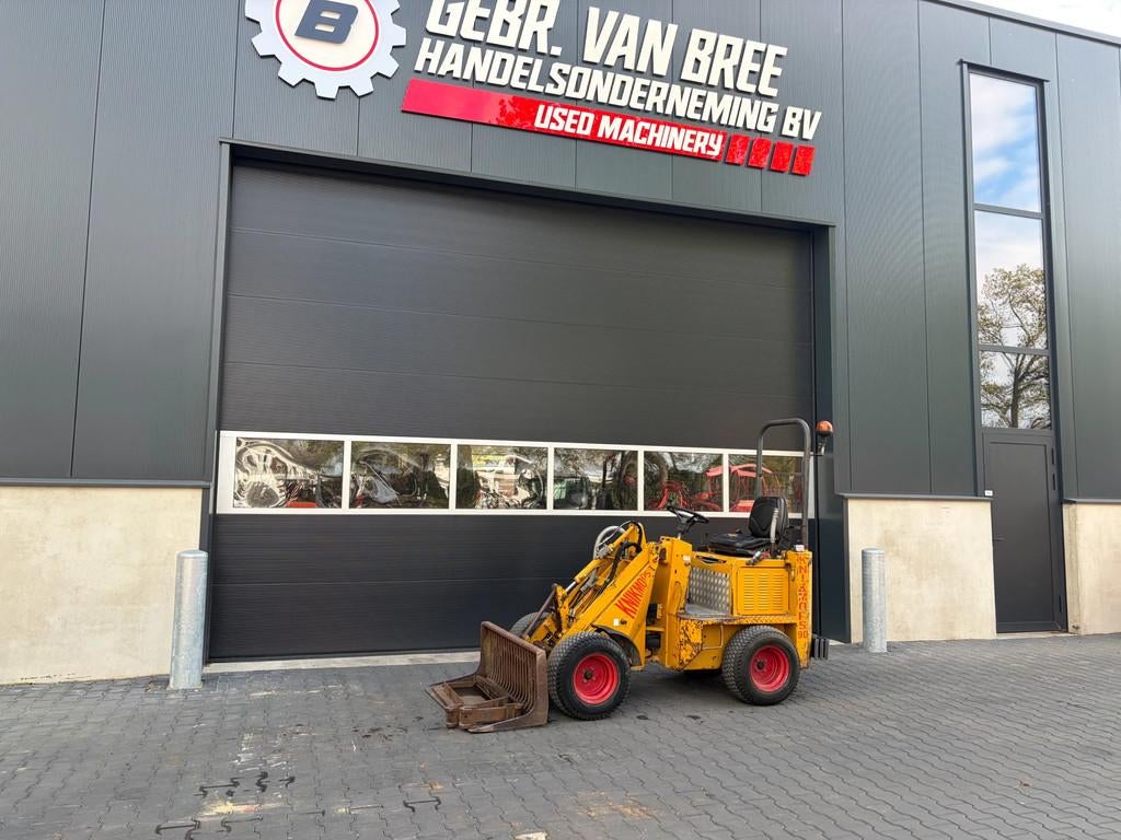 Knikmops 90 minishovel/shovel (bj 2004), Wiellader of Shovel