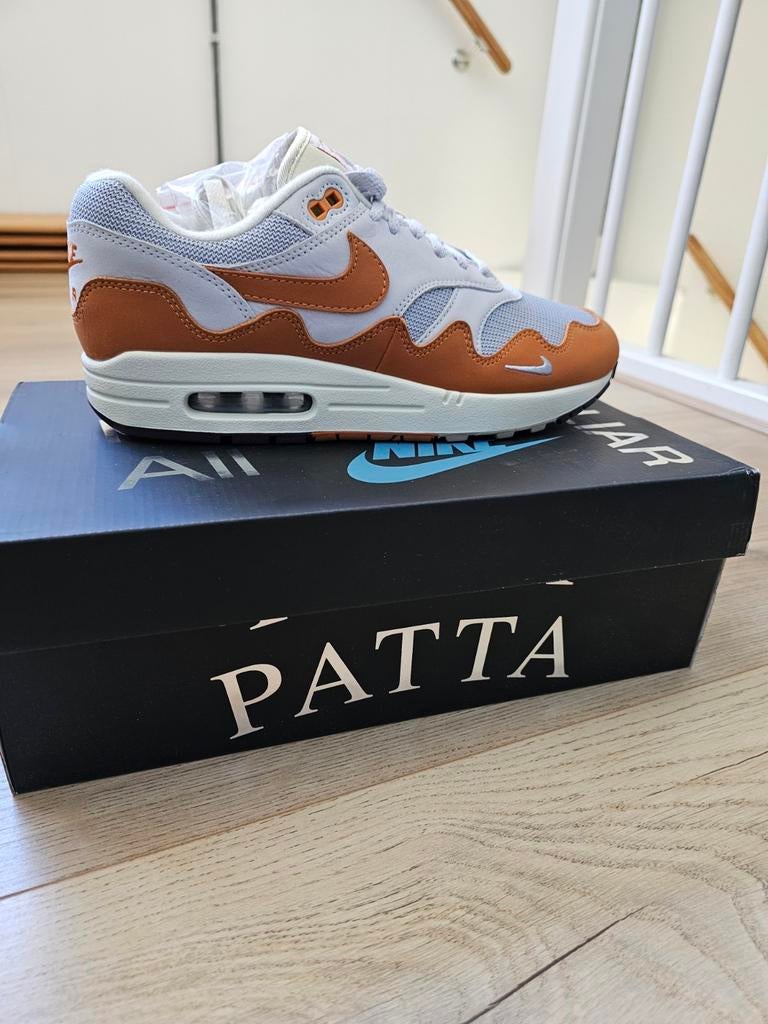 Nike Air Max 1 Patta wave Monarch 42.5 DS Nieuw, Kleding | Heren, Schoenen, Overige kleuren, Nike, Nieuw, Ophalen of Verzenden