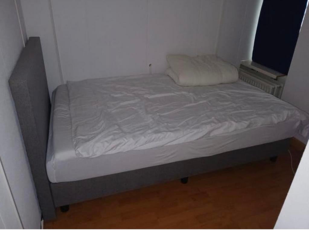 Bed 120x200, Huis en Inrichting, Slaapkamer | Bedden, Ophalen, Zo goed als nieuw, Twijfelaar, 120 cm