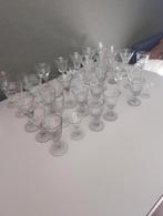 34 antieke glazen, Antiek en Kunst, Ophalen of Verzenden