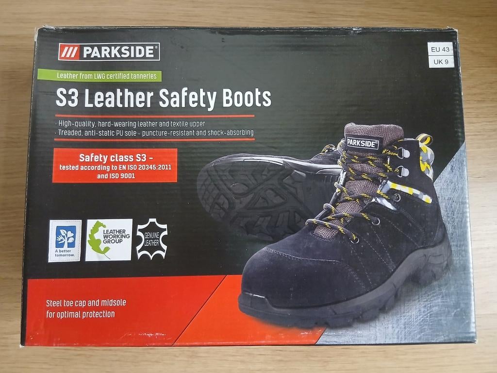 Werkschoenen S3 Nieuw, Doe-het-zelf en Verbouw, Veiligheidskleding, Ophalen of Verzenden, Nieuw