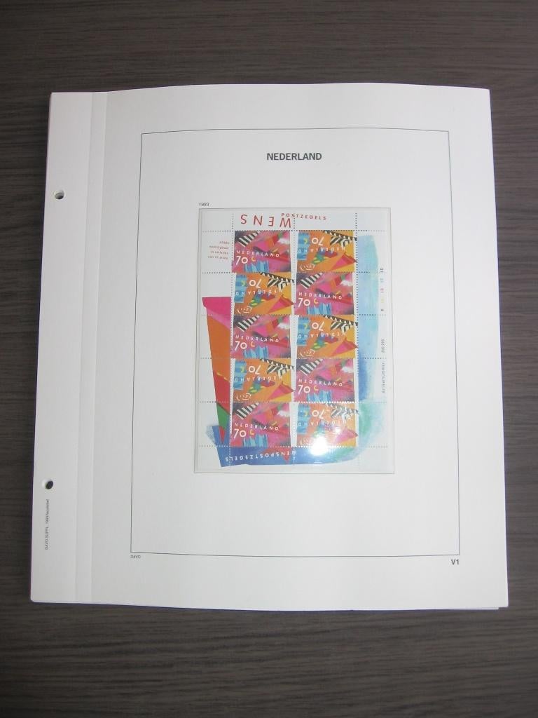 DAVO Luxe Bladen V1 t/m V31, 1993 t/m 2001, Postfris., Verzenden, Nederland