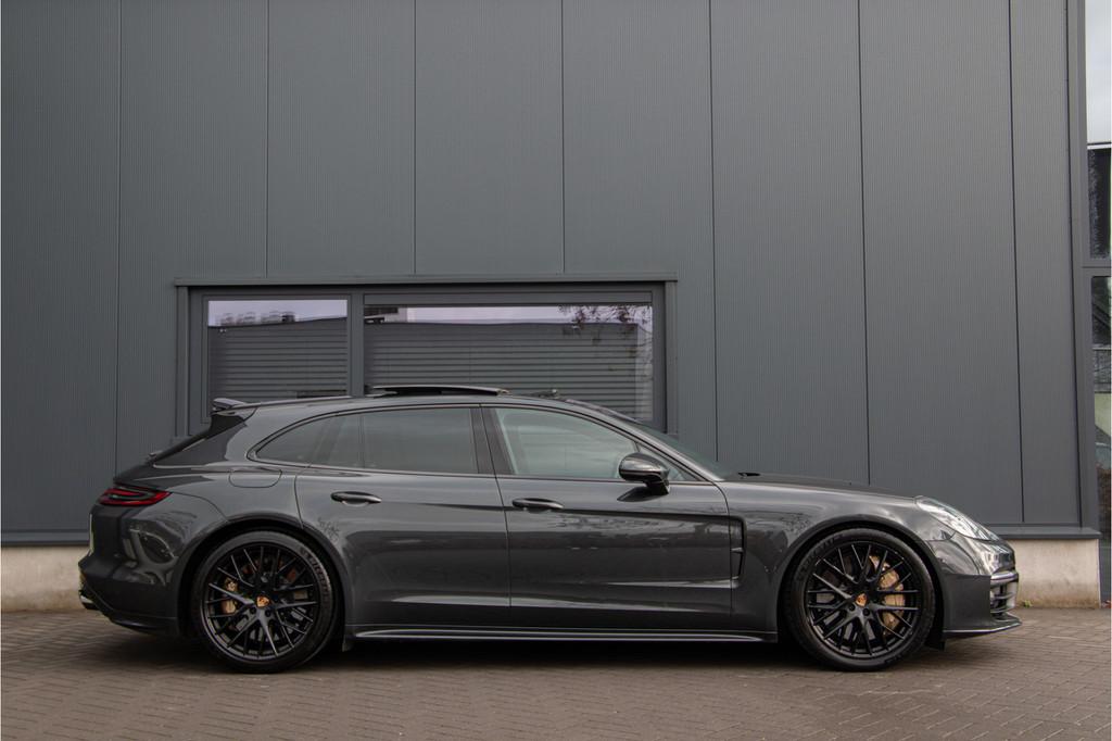 Porsche Panamera Sport Turismo 4.0 Turbo S V8 E-Hybrid 680PK, Auto's, Porsche, Automaat, Met garantie (alle), Leder, Vierwielaandrijving