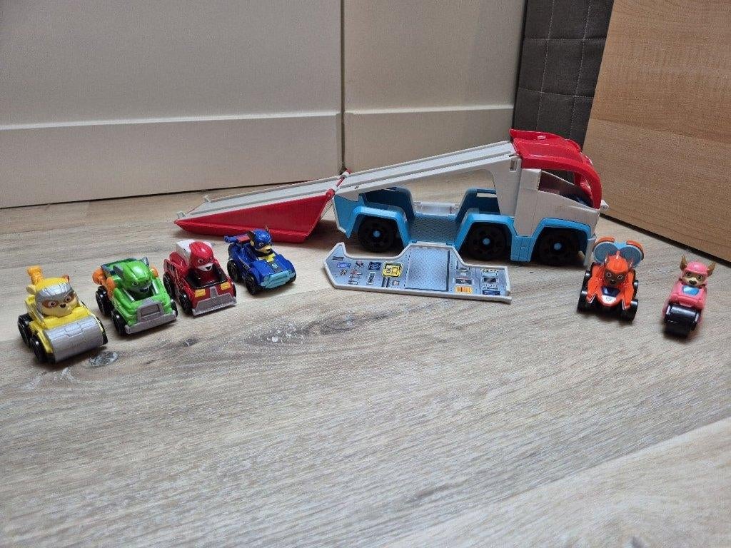 Paw Patrol Mighty Movie Pup Squad Patroller Truck, Ophalen, Zo goed als nieuw
