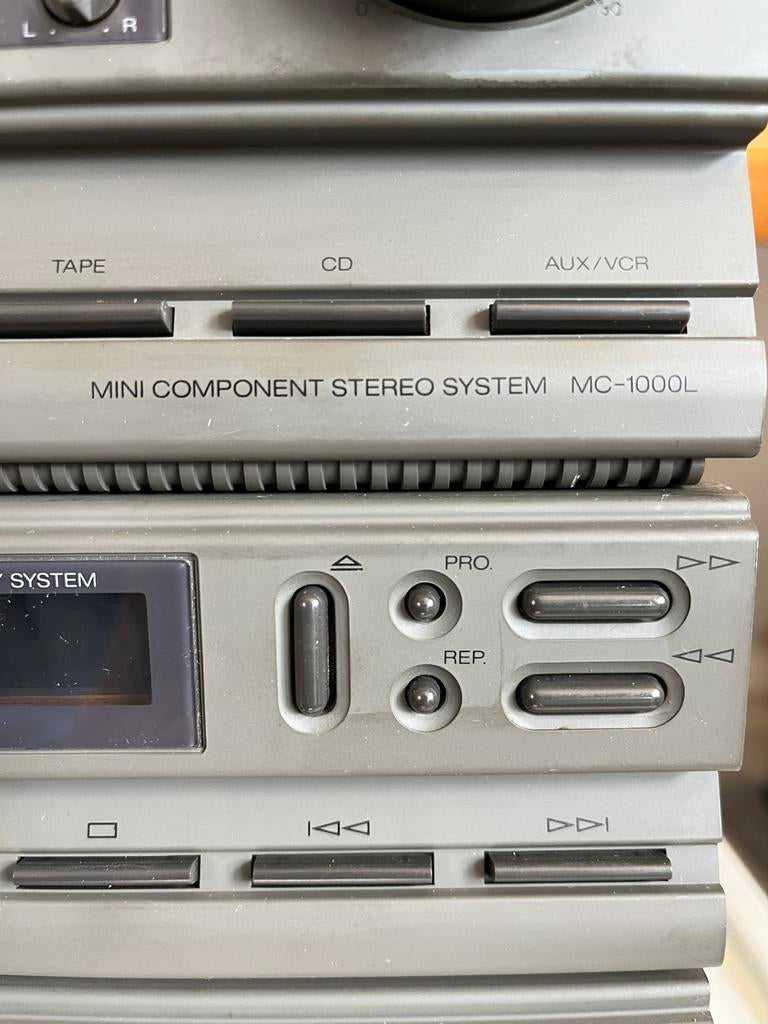 Sansui mini component stereo system MC-1000 L, Audio, Tv en Foto, Stereo-sets, Ophalen, Gebruikt, Overige merken