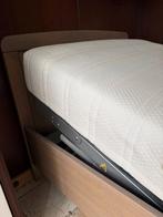 Elektrisch seniorenbed 90x200 cm, Ophalen, 90 cm, Eenpersoons, Bruin