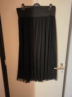 Zwarte rok met elastische tailleband maat 48, Bonprix, Zwart, Maat 46/48 (XL) of groter, Ophalen of Verzenden