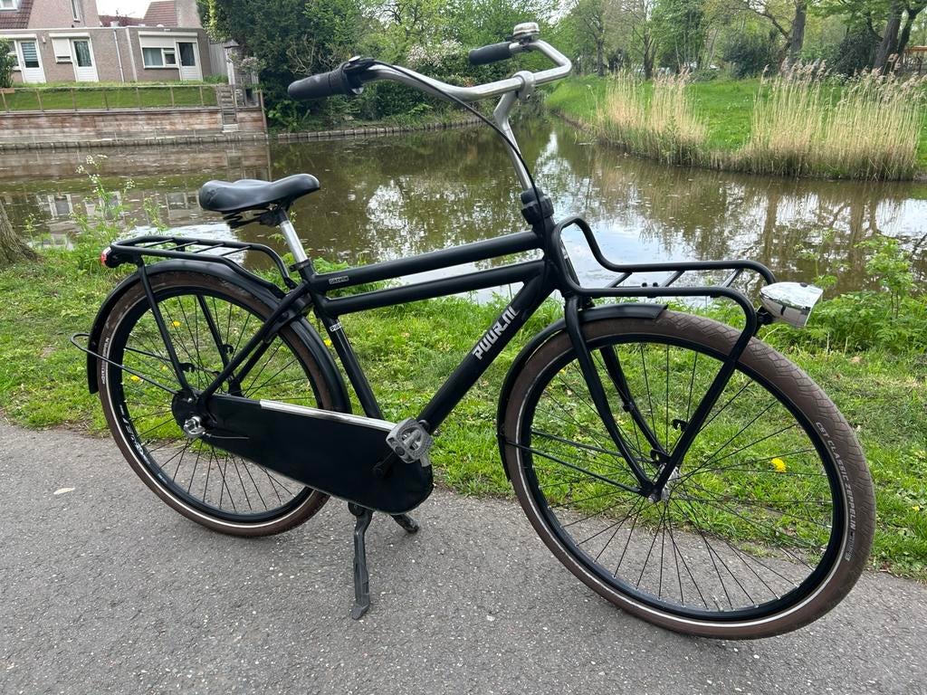 Gazelle Puur nl heren transportfiets, Ophalen, Versnellingen, Zo goed als nieuw, Gazelle