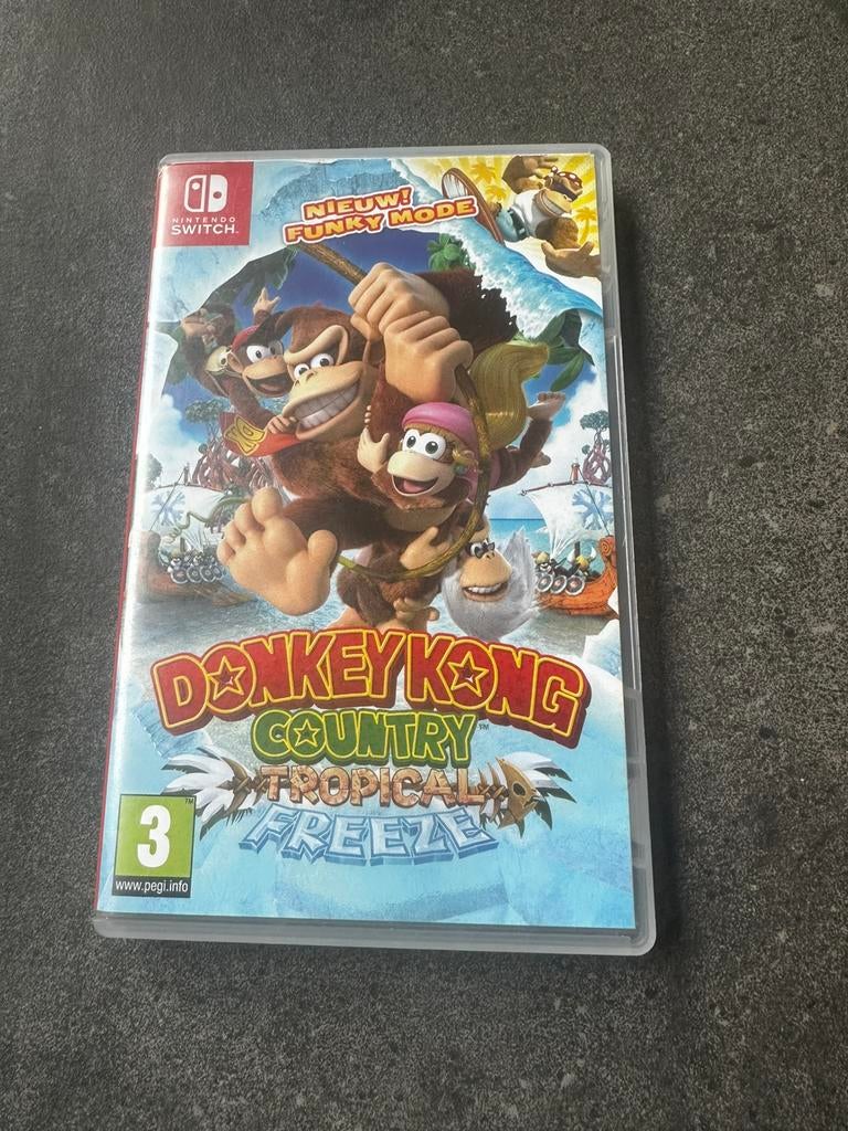Nintendo Switch: Donkey Kong Tropical Freeze, Spelcomputers en Games, Games | Nintendo Switch, Avontuur en Actie, 2 spelers, Ophalen of Verzenden