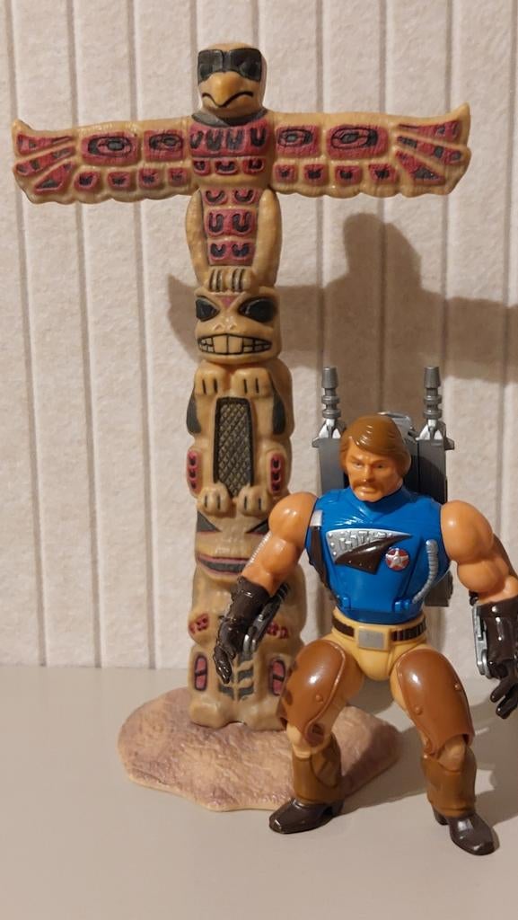 Schleich 2005 totempaal diorama, Ophalen of Verzenden