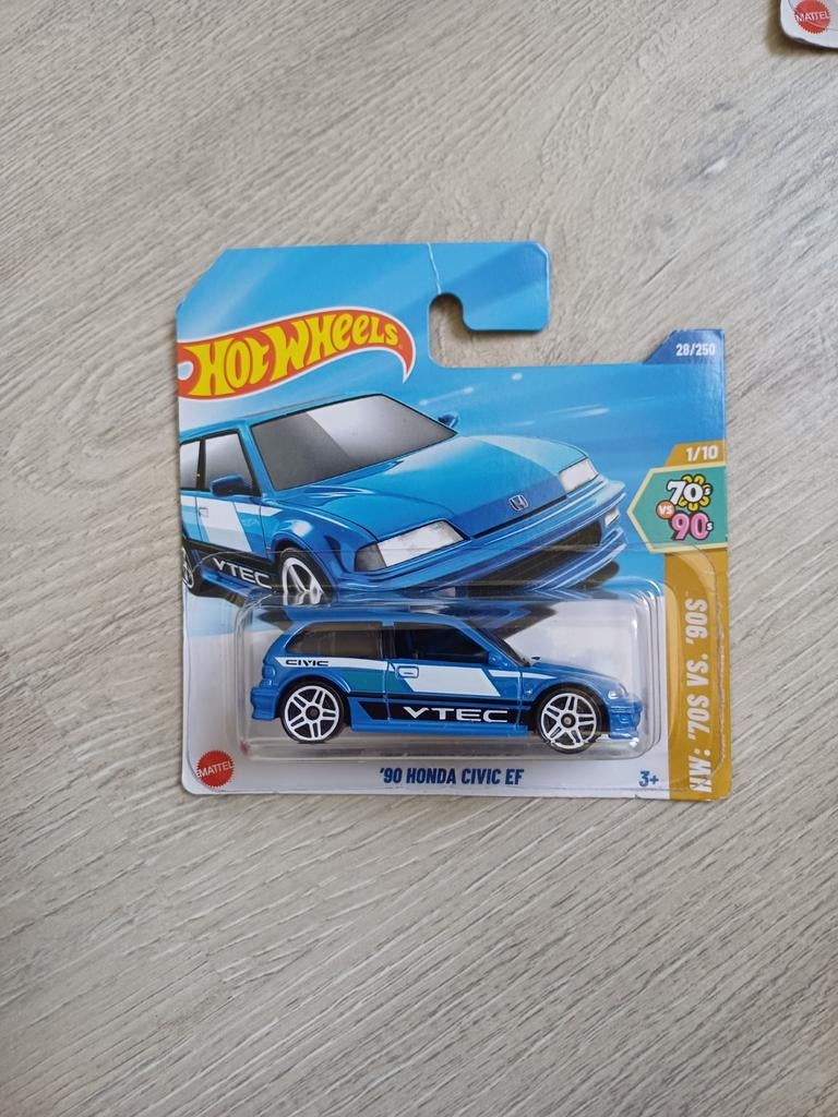 Hotwheels Honda Civic, Ophalen of Verzenden, Nieuw, Auto