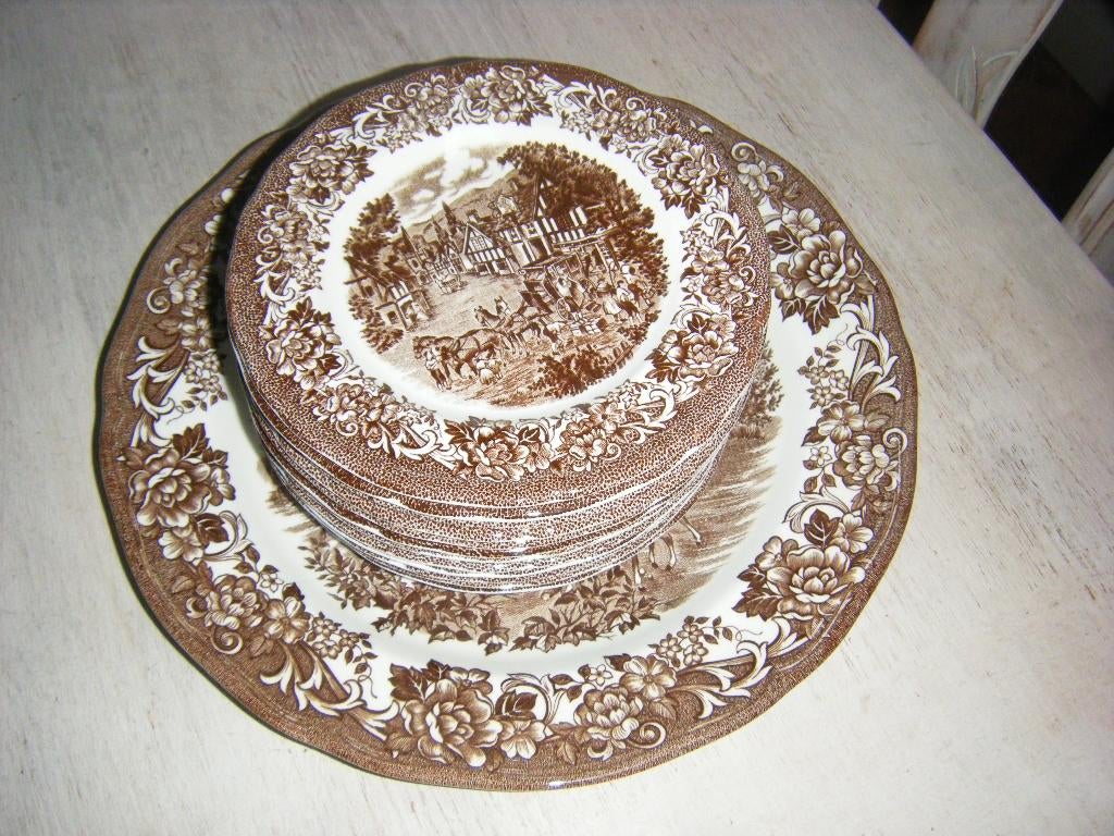 gebakstel, Huis en Inrichting, Keuken | Servies, Verzenden, Gebruikt, Overige stijlen, Overige typen