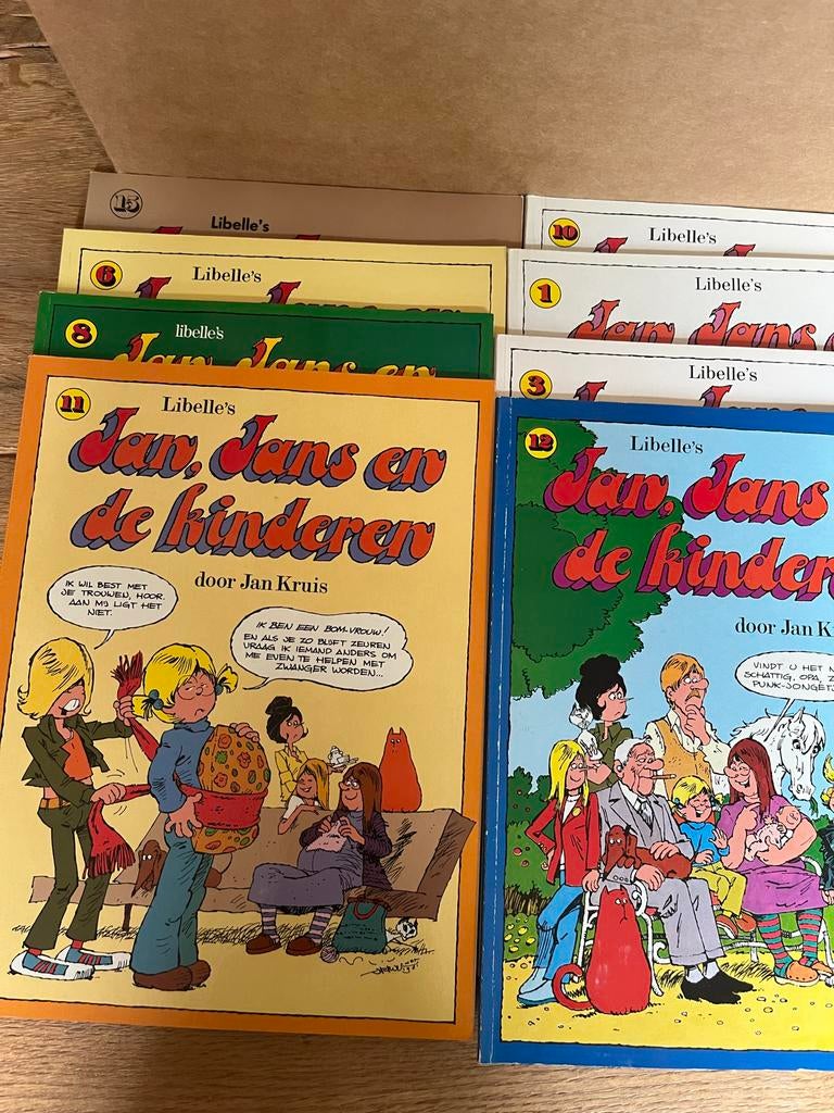 Libelle's Jan, Jans en de Kinderen stripboeken, Meerdere stripboeken, Ophalen of Verzenden, Gelezen