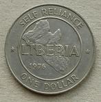 Liberia, 1 dollar 1976, Ophalen of Verzenden, Overige landen, Losse munt