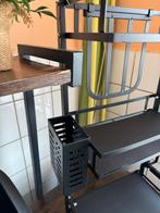 Hoge zwarte keuken organizer, Huis en Inrichting, Keuken | Keukenbenodigdheden, Ophalen, Overige typen, Zo goed als nieuw, Zwart