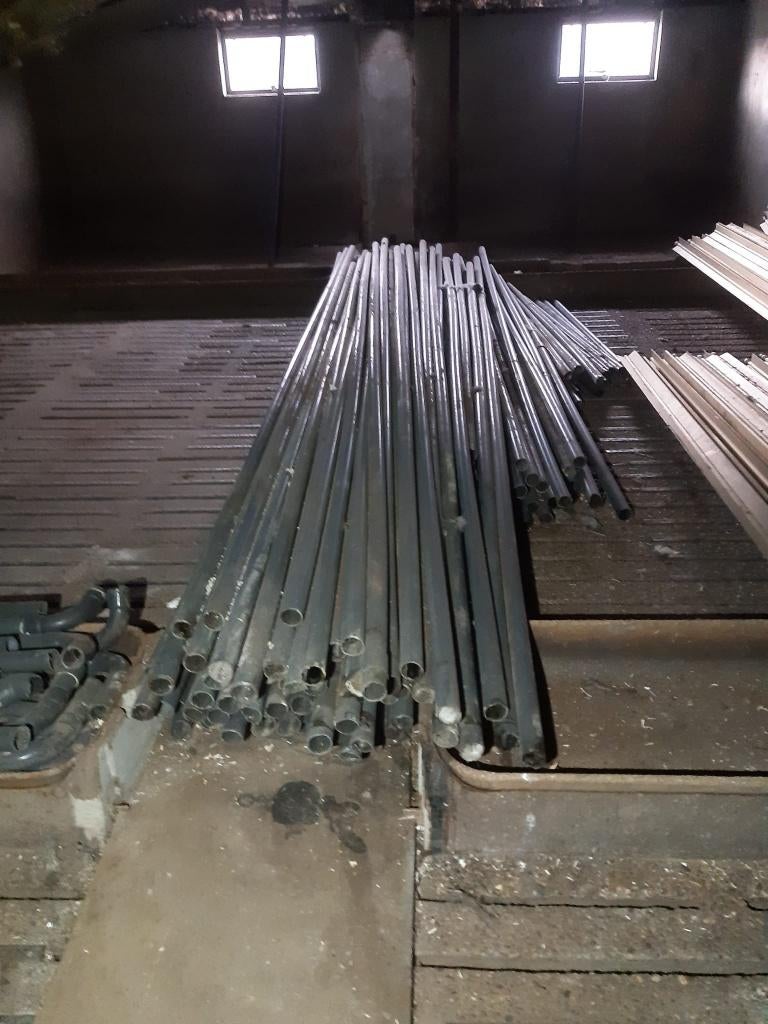 PVC buizen, Doe-het-zelf en Verbouw, Buizen en Afvoer, Ophalen, Gebruikt, Pvc, 6 meter of meer