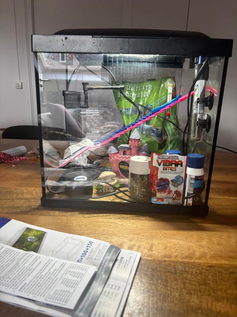 Aquarium 25L, Dieren en Toebehoren, Vissen | Aquaria en Toebehoren, Ophalen, Leeg aquarium