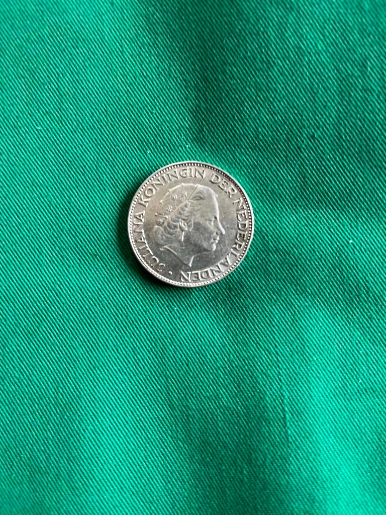 Rijksdaalder 1960 Juliana (2½ gulden), Postzegels en Munten, Munten | Nederland, Koningin Juliana, Zilver, Ophalen of Verzenden