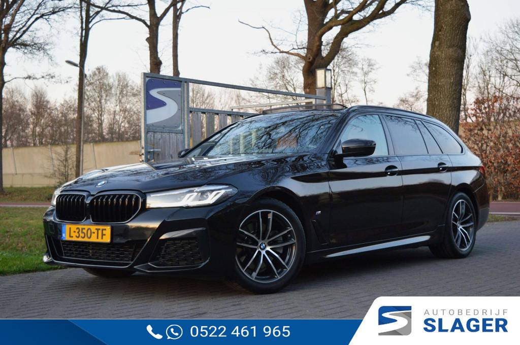 BMW 5-serie Touring 520i High Executive Edition|M-sport|Pano, Auto's, BMW, Automaat, 1998 cc, Gebruikt, Euro 6