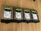 4x Seagate IronWolf 4TB HDD = 16TB (Optioneel met Synology), Computers en Software, Harde schijven, Intern, Gebruikt, Server, HDD