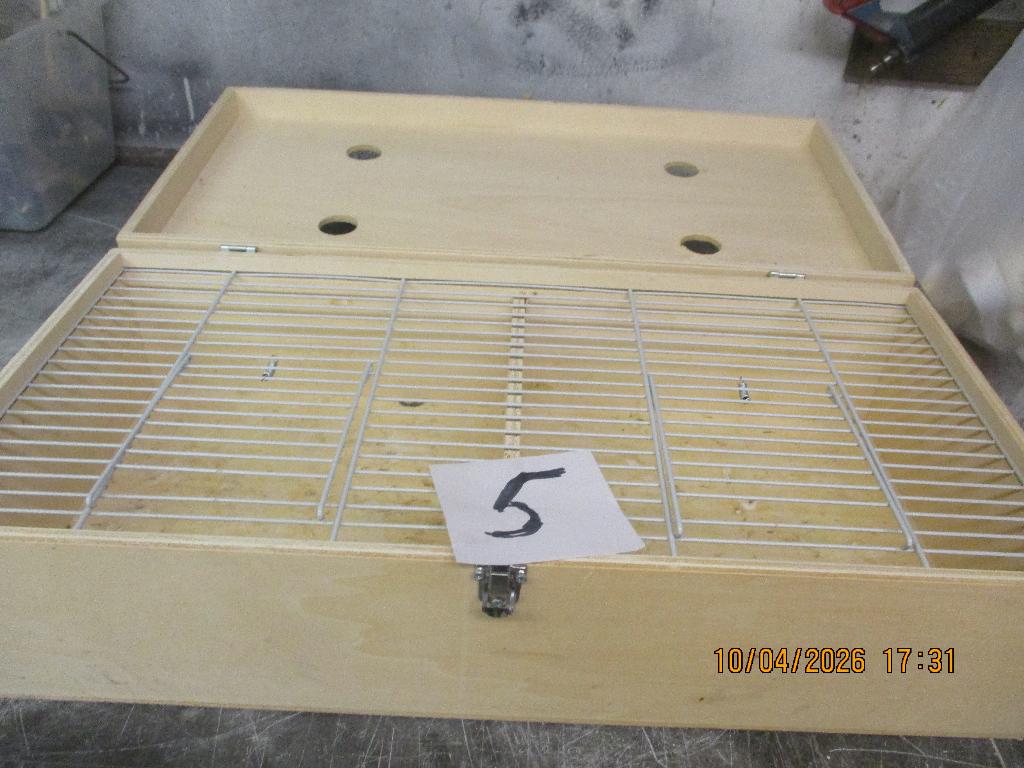 vervoer kooi    z.g.a.n, Ophalen, Zo goed als nieuw, Hout, Vogelkooi