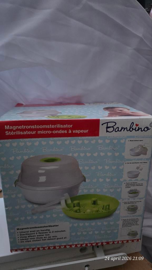 Magnetronsterilasator van bambino, Ophalen, Zo goed als nieuw, Overige typen