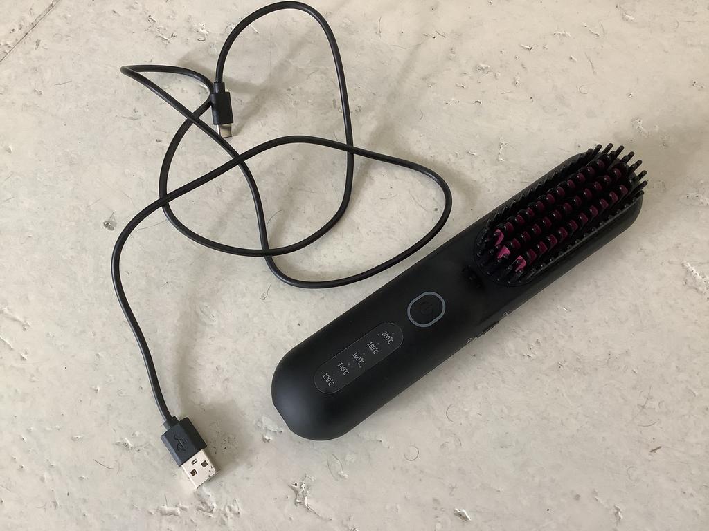 Draadloze elektrische stijlborstel stijl borstel haarborstel, Ophalen of Verzenden, Zo goed als nieuw